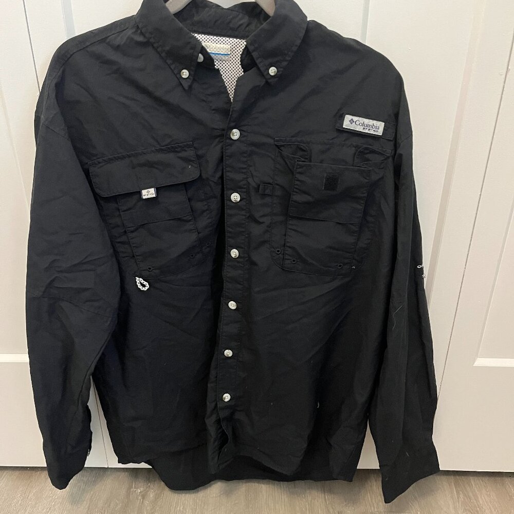 Men's Columbia PFG Long Sleeved Fishing Shirt